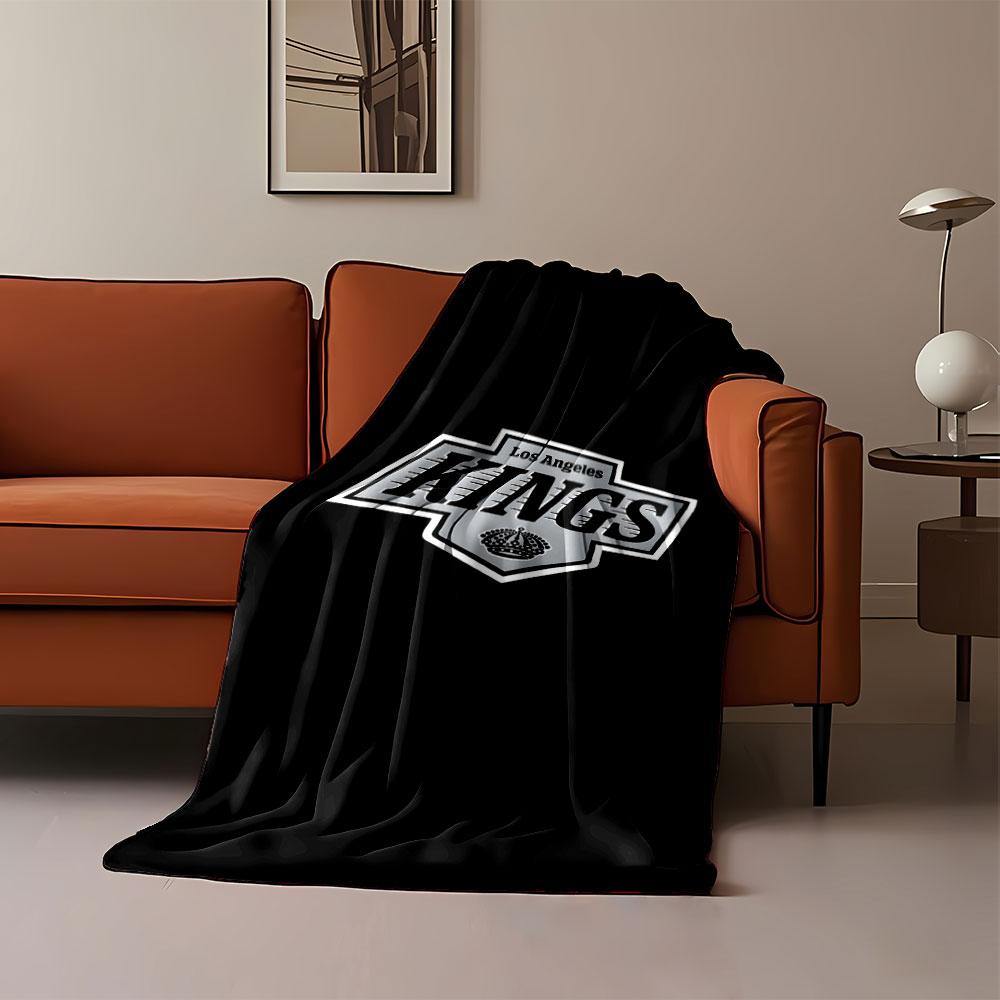 Los Angeles Kings Logo Blanket print blanket soft and cozy perfect for the living room bed sofa or a nap,gift