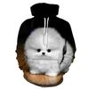 Осенние животные милые собаки 3D принт толстовки мужчины женщины мода повседневные толстовки большие толстовки с капюшоном пуловеры спортивный костюм одежда