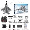 Истребитель CrossBM31 Raptor F22: 4-канальный пульт дистанционного управления, бесколлекторный двигатель, огни, модель самолета с фиксированным крылом из EPP