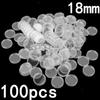 Coin Holders Reusable Protect 100pcs Display Capsules Case Transparent