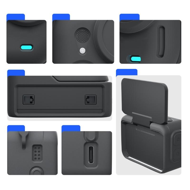 Silicone Protective Case Cover for GO Ultra Action Camera Protector Housing Skin Sleeve Camera Protector Bumper Soft Cover