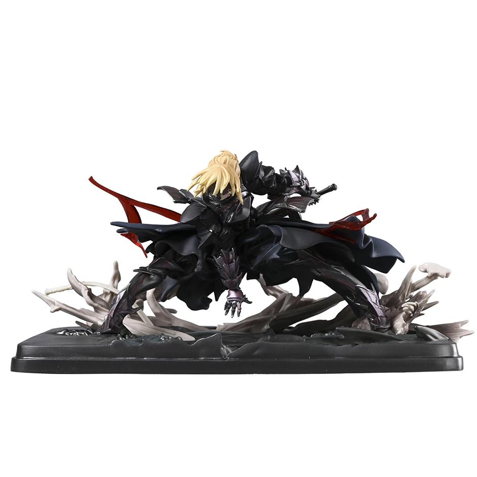 Fate Stay Night Black Saber Fight Version Pvc Action Figure, Vivid Styling Collectible Doll, Perfect Ornament, Ready Stock