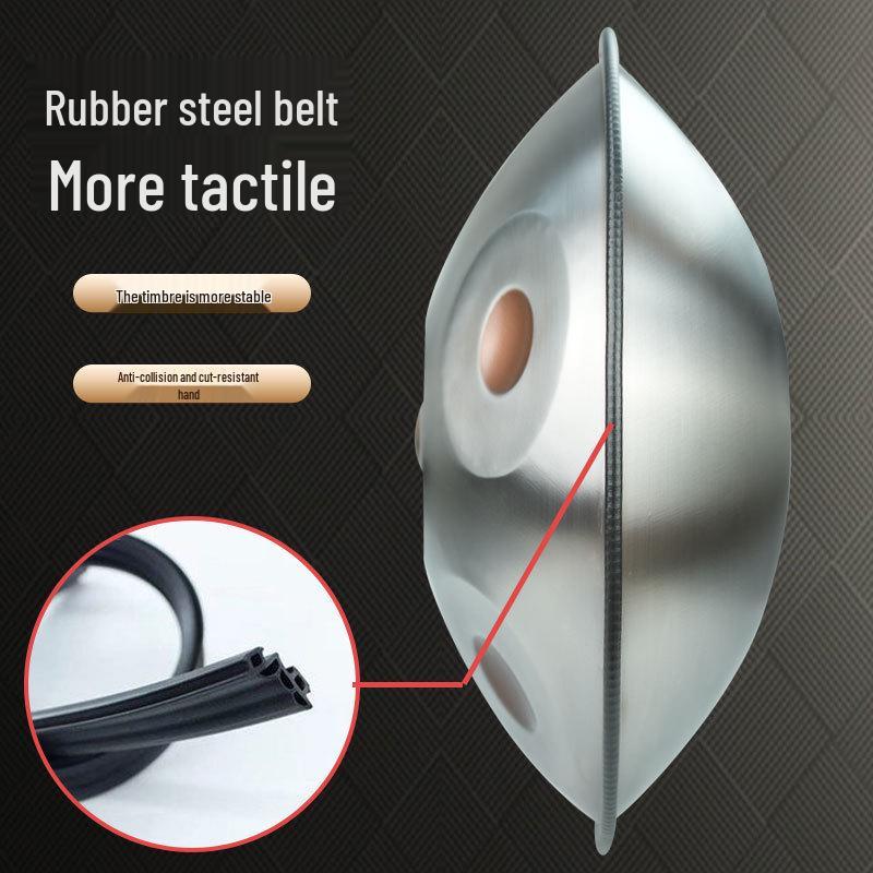 6-Note Steel Tongue Drum – Ethereal Handpan Percussion Instrument for Beginners