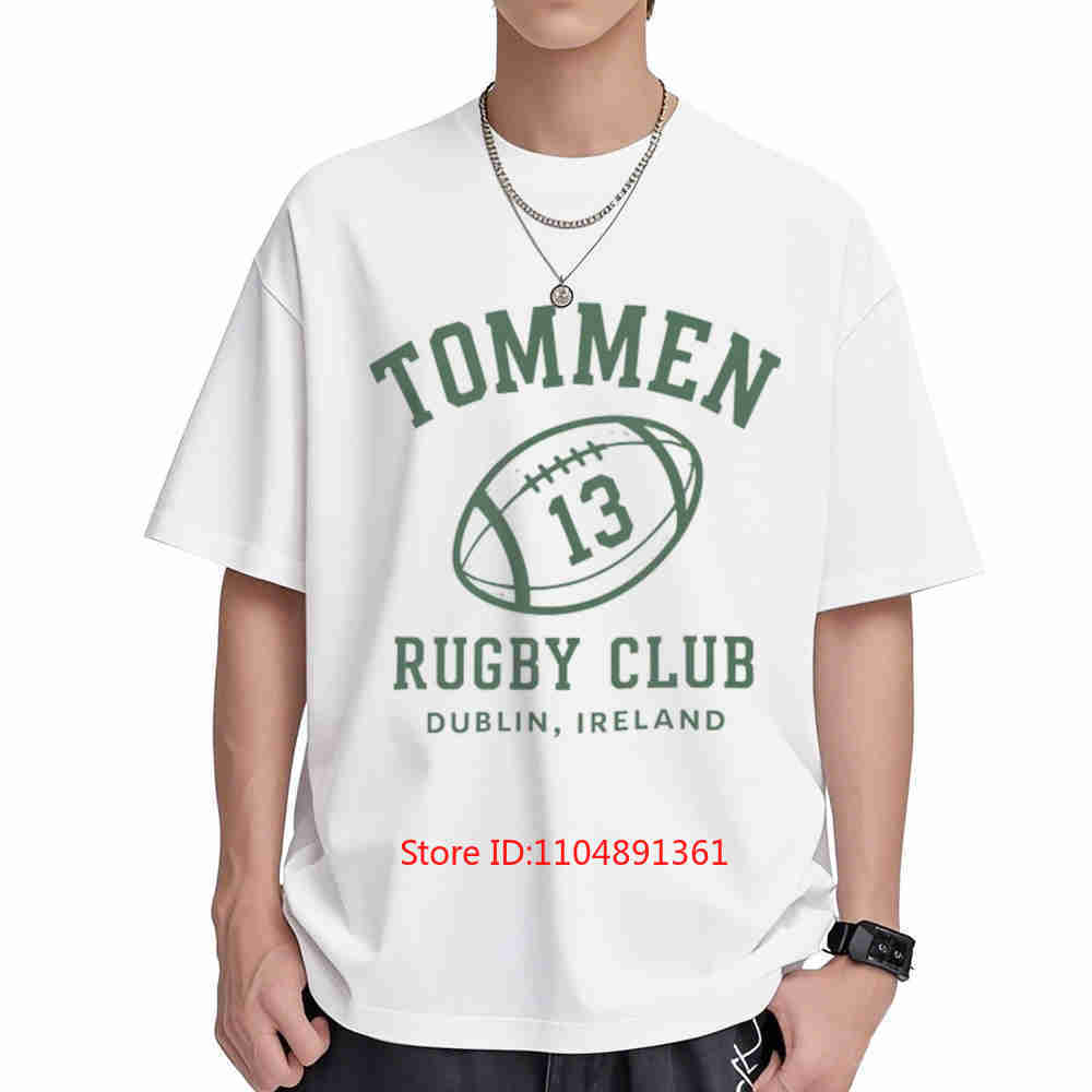 Tomunisex Rugby Club Kavanagh 13 Short Sleeve Tee 100 Cotton Tshirt