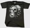 Мужская футболка -100 ДОЛЛАРОВ- Живи Вечно -Вечная Жизнь, SCULL TEES ЧЕРНАЯ-НОВАЯ