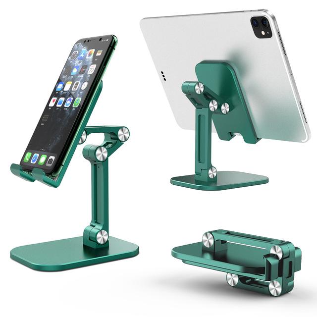 Foldable Mobile Phone Holder Three Sections Desktop Tablet Holder For IPhone IPad Samsung Xiaomi Universal Table Cellphone Stand