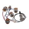 Guitar Pre-wired Wiring Harness Assembly Parts Portable Easy To Install Sturdy Three-speed