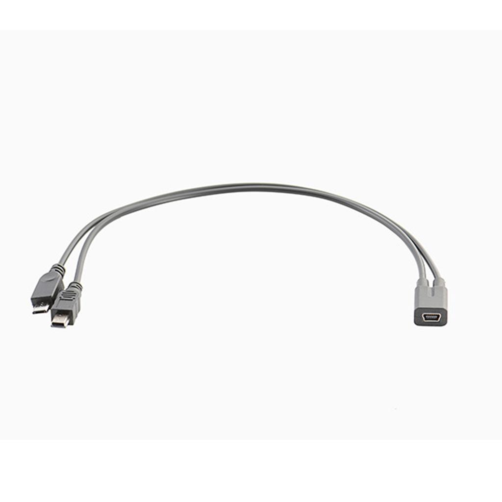 Мини USB Разветвитель Удлинитель Кабель Y Разветвитель Удлинительный Зарядный Кабель Зарядка Двух Устройств Одновременно Y Разветвительный Шнур