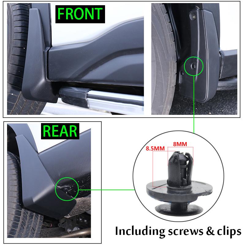 1 комплект автомобильных брызговиков для Subaru Forester SK 2022, брызговики, брызговики для крыльев, внешние брызговики