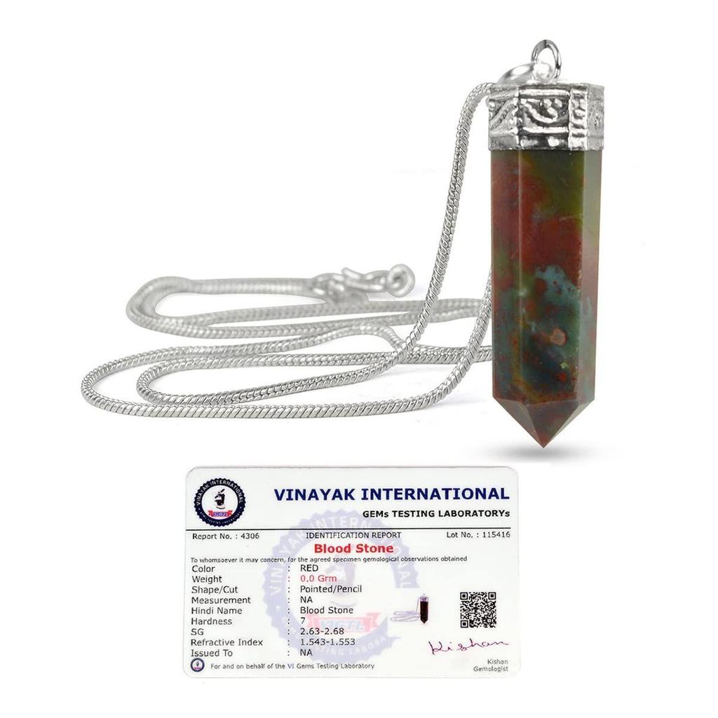 Подвеска-карандаш из кристалла Рейки с натуральным сертифицированным кристаллом качества AAA с сертификатом и металлической цепочкой для исцеления и кристаллическими лечебными драгоценными камнями