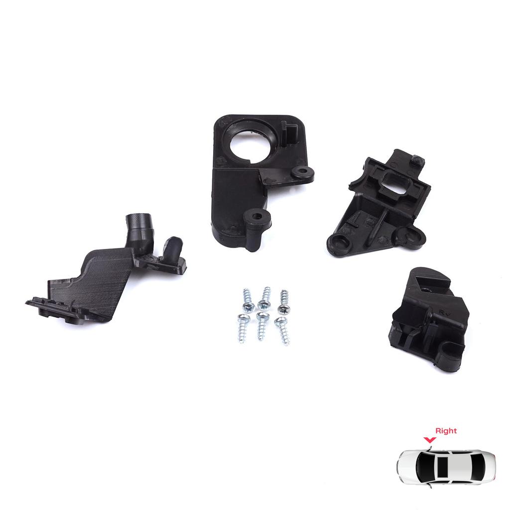 BHL576-2 Комплект кронштейнов для крепления фары, правая сторона для Citroen C5 MK2 MK3 RD TD RW X7 2008-2017 6212F1