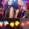 1Pair LED Light Up Hand Finger Gloves Halloween Christmas Costume Dance Decor