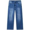 NVG YOUNG Men's Spring/Summer Loose Wide-Leg Denim Jeans