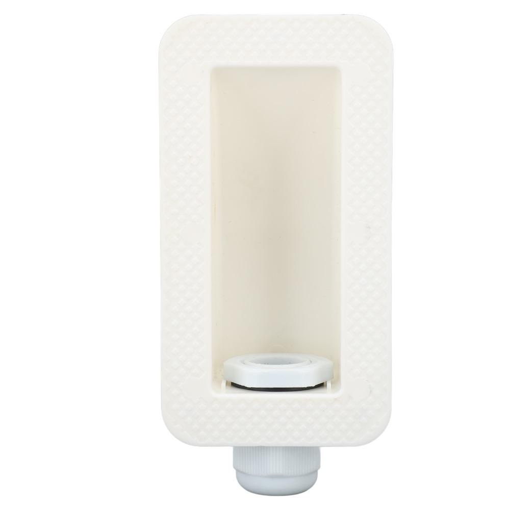 2Set 6mm² to 12mm² Cable Solar Cable Entry Gland White Waterproof Design Solar Single Cable Entry Gland Box Single Cable Entry