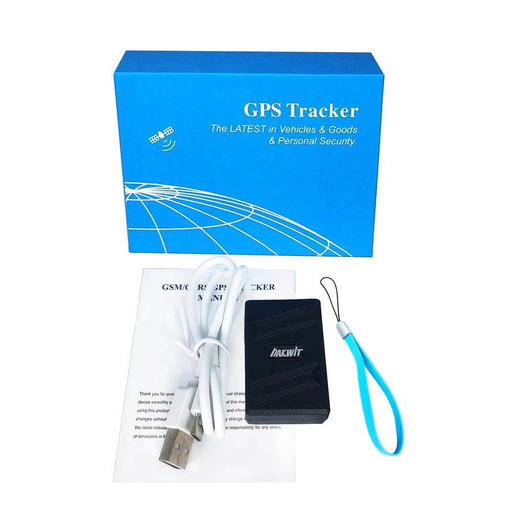 DAGPS Tracker TK600 10days Standby Time Portable mini GPS 1500mah Battery Hidden GPS Tracker With Magnet For Car Kids Personal