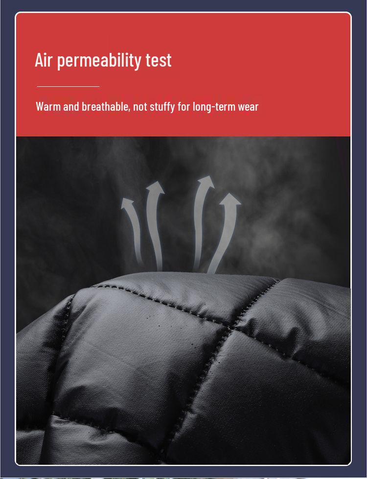 Зимняя флисовая ветровка для велоспорта и мотоциклизма с разделением человек-транспортное средство