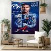 Mbappe Custom Your Name Wall Decor Tapestry Art For Pet Memorial Birthdaywedding Party Backdrop Family Gift