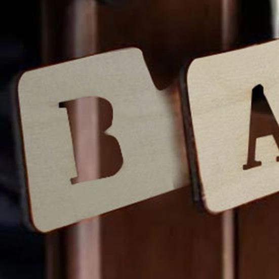 Алфавитные деревянные разделители для виниловых пластинок 26 шт. Органайзер-держатель для виниловых пластинок, DVD, книг, разделитель по буквам А-Я, аксессуар для полочного хранения для