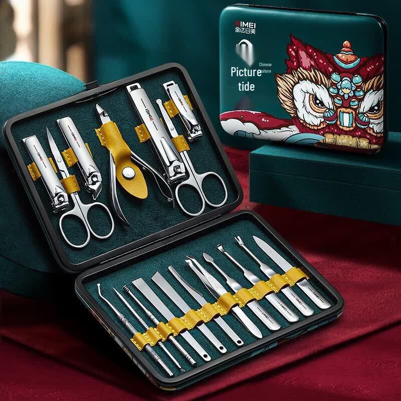 Jinda Rimei 18-piece Nail Clipper Set