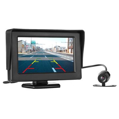 Монитор LCD 4,3 дюйма Antion, Комплект задней камеры, Передняя камера, Задняя камера, Один кабель
