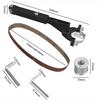 Wear Resistant Angle Grinder Sand Belt Converter Universal Sander Adapter for Wood Carving Metal Polishing