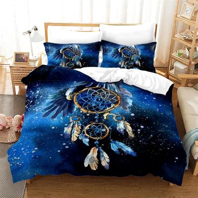 Dreamcatcher Bohemia Mandala Feathers Комплект постельного белья для мальчиков и девочек Twin Queen Size Пододеяльник Наволочка Детская кровать для взрослых
