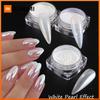Xiaomi 3pcs Pearl Effect Nail Powders Mirror Aurora Chrome Mermaid Nails Art Powder Rainbow AB Magic Mirror Pearl Shell Powder Supplies
