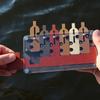 Wooden Puzzle Bottle Luban Lock Unlock Brain Burning Waiter Tray Difficulty Solving Loop Maze Huarongdao Puzzle Toy Unique Gifts