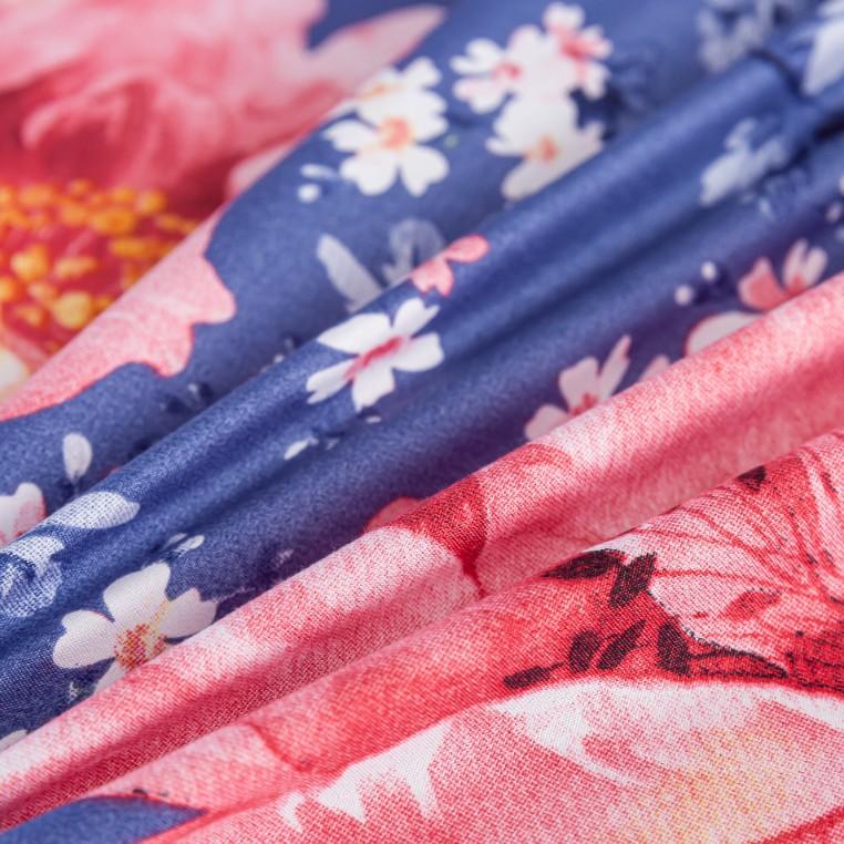 3D Cotton Bedding 140X200 Garden