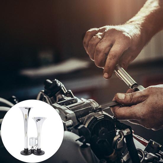 Супер громкий комплект звукового сигнала для поезда, устойчивый к атмосферным воздействиям, простая установка, универсальный мощный воздушный компрессор, звуковой сигнал для автомобиля, грузовика