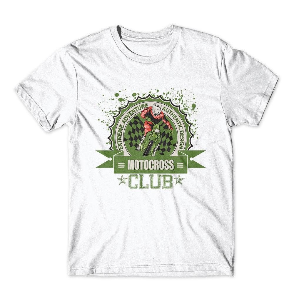 Motocross Club T-Shirt. 100% Cotton Premium Tee New