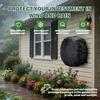 Oxford Fabric Hose Protector Breathable Garden Hose Protector Flexible Fit Hose Reel Cover  Patio