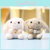 Plush Toy Backpack Strawberry Bear Keychain Cute Animal Doll For Kids And Teens