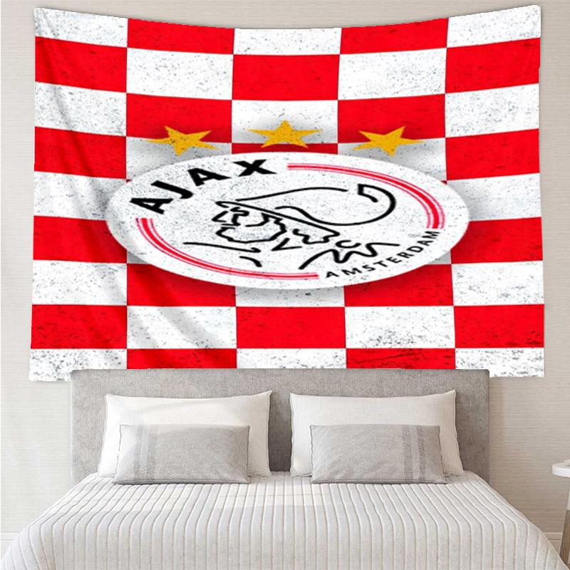 AFC Ajax Emblem Design Tapestry Hanging for Bedroom,Livingroom, Playroom,Decor Art Room Wall Tapestry Holiday and Birthday Gifts