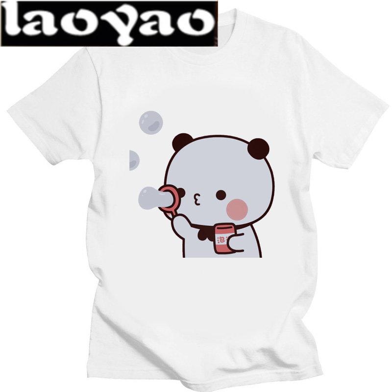 Men Women Casual Streetwear Tee Shirt Tops Lovely Bubu Is Throwing Flipflops At Dudu Since He Teases Bubu T Shirt