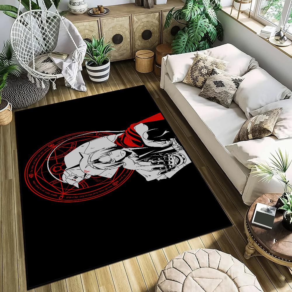 Маленький ковер Fullmetal противоскользящий алхимик кухня спальня ручной работы тафтинговый ковер ковер гостиная прихожая украшение