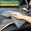 Microfiber Car Wash Towel Drying Cloth Cleaning Brush For BMW 50th Anniversary 1 3 5 7 Series F20 G30 G20 E87 E92 E91 E30 F11 X1 EB1