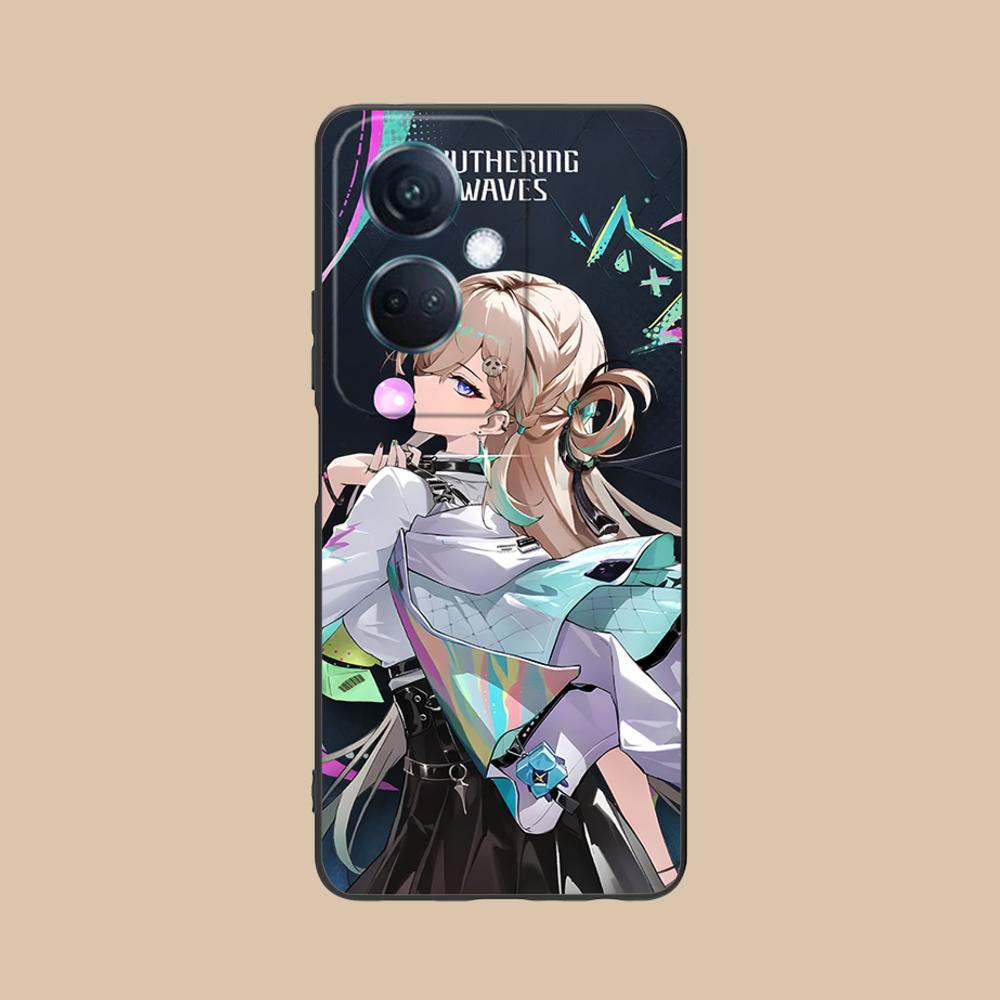Чехол для телефона Wuthering Waves Lynae для OPPO Reno 14 13 12 11 10 9 8 7 6 5 F T Pro 5G Цветной печатный чехол Красивый роскошный чехол