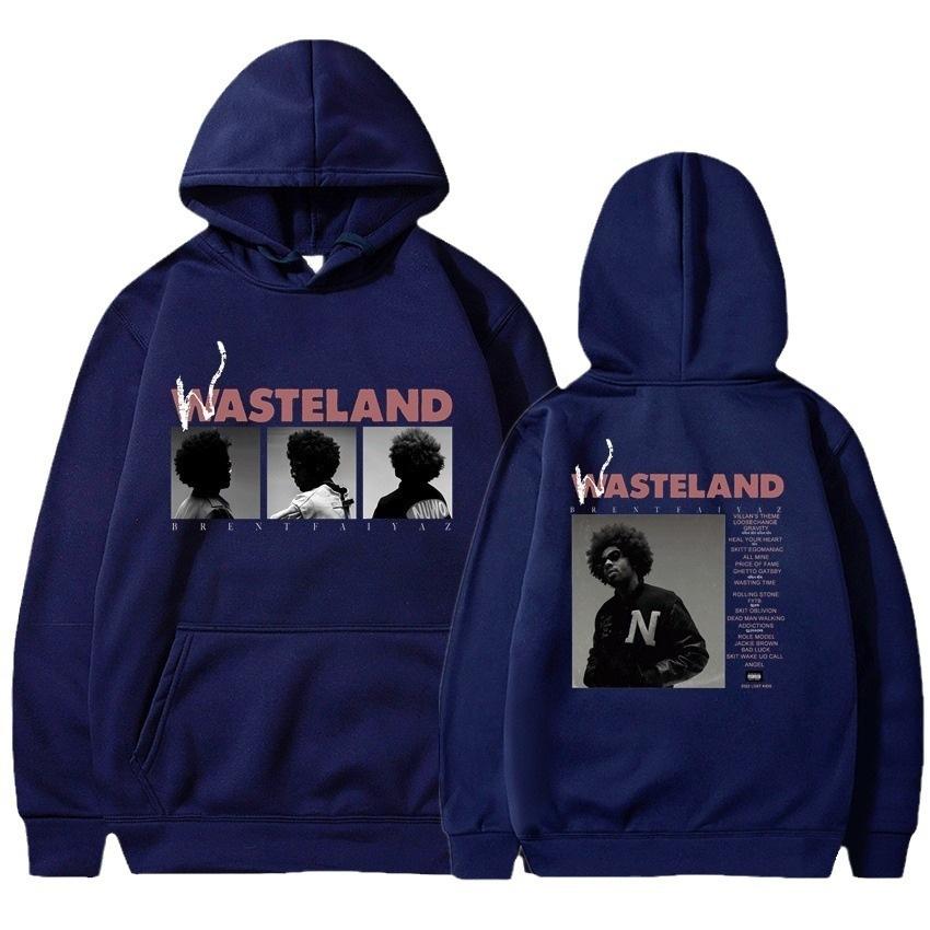 Autumn and winter new rock songs men and women printed fleece sweater outdoor jogging, sports