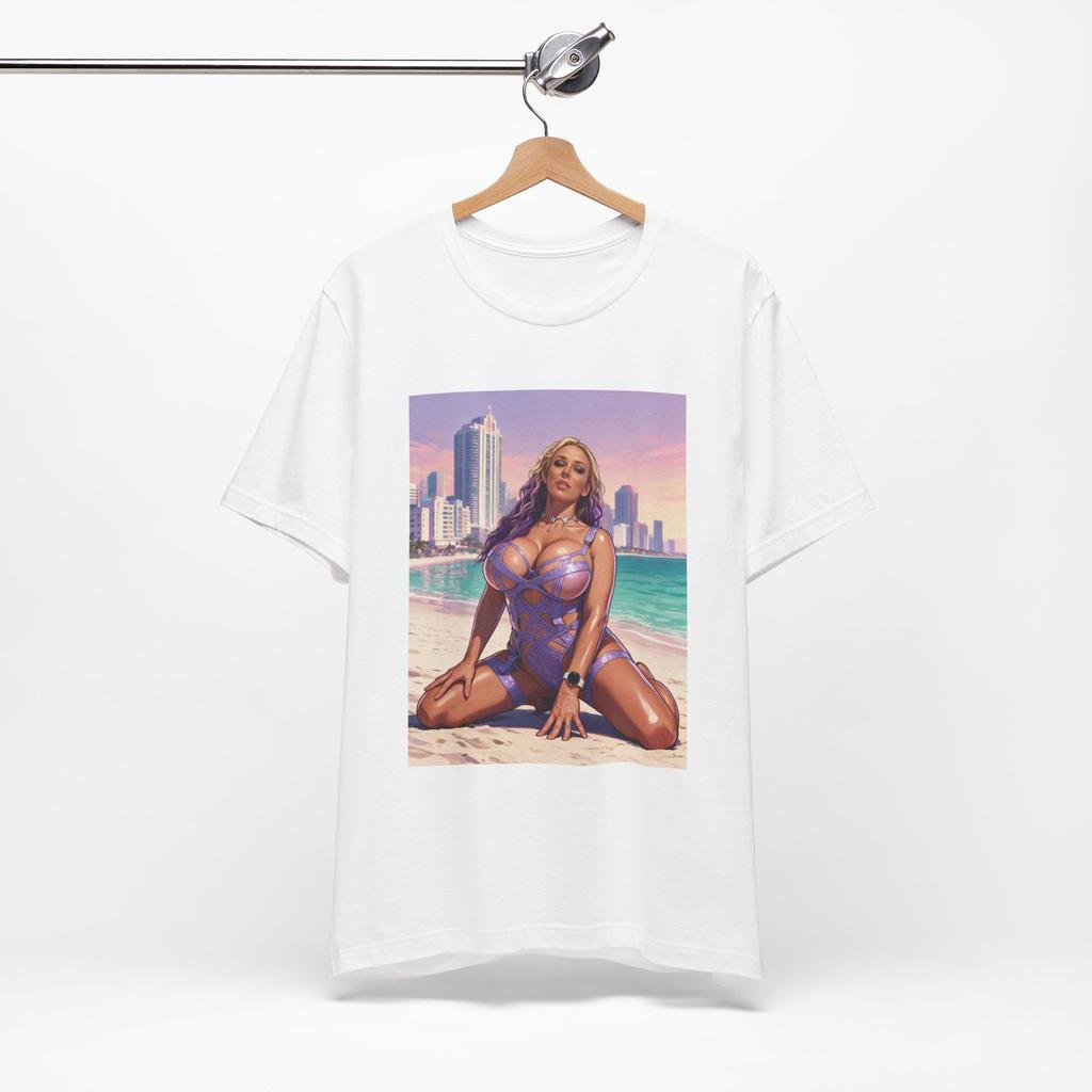 Nikki Sexx Bikini Pinup T-Shirt | GTA 6 Graphic Streetwear Print Tee