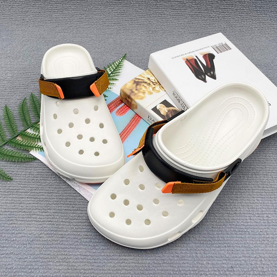 Летние сандалии для мужчин, нескользящие шлепанцы для мужчин, садовые пляжные сандалии для мужчин