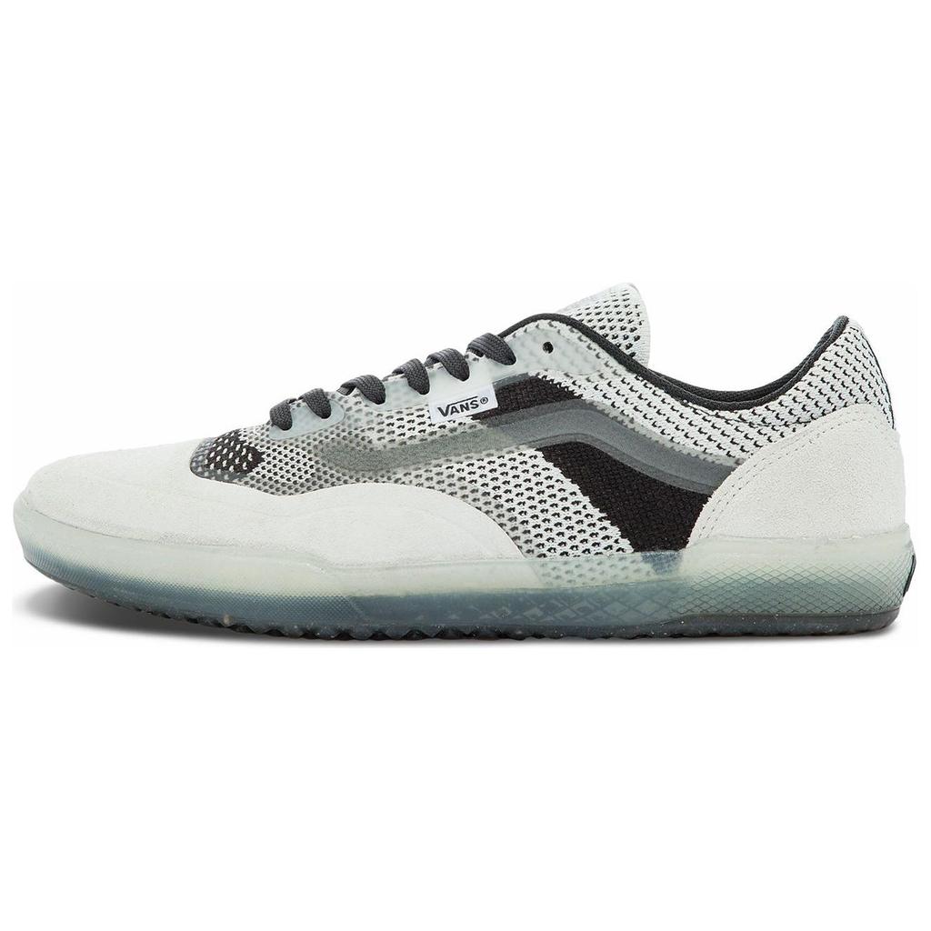 Vans Ave Classic Vcu Fabric Leather Low Top Skate Shoes Unisex Sneakers White Gray VN0A4BWVBCW