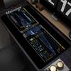 Блокнот с чертежом Starship Настольный коврик Коврик для мыши Игровой Компьютерный шкаф Star Trek Игровые Офисные аксессуары Клавиатура Аниме Расширенный Большой