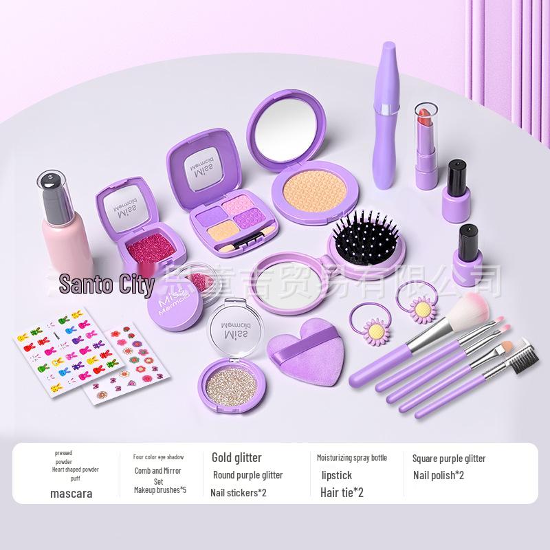 Детский набор для макияжа и украшений «Туалетный столик принцессы» с сумочкой