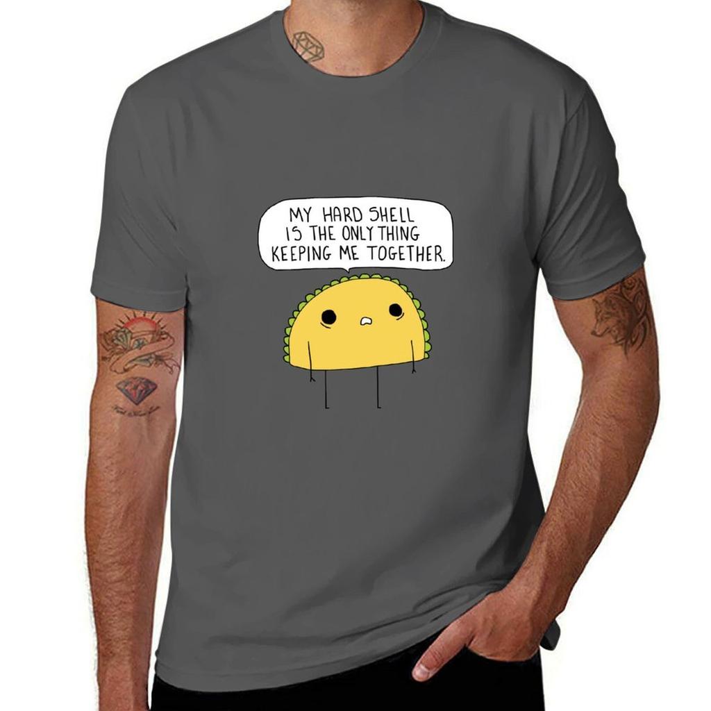 Crispy Taco Tshirt Fashion Casual Short Sleeve Tshirt