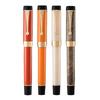 Перьевая ручка Jinhao 100 Century Tofu Steel с золотым иридиевым пером, завинчивающаяся крышка - Элегантный подарочный вариант для деловых людей.