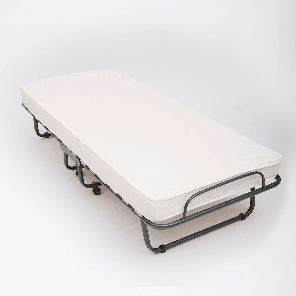 The White Stone Lit pliant avec matelas 80x190 cm en waterfoam | Lit pliable