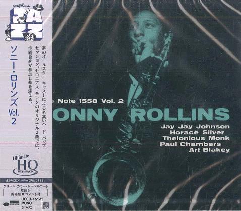 CD СОННИ РОЛЛИНС Sonny Rollins Vol 2 UHQCD UCCU46145 BLUE NOTE 2025 Япония Оби Джаз