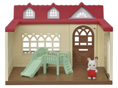 Дом Sylvanian Families Лесной Сент-Марк Возраст 3+ Игрушка Sylvanian Epoch "Клубничный домик" Ha-50 Сертифицированный, Вверх, Кукольный домик, Семьи,