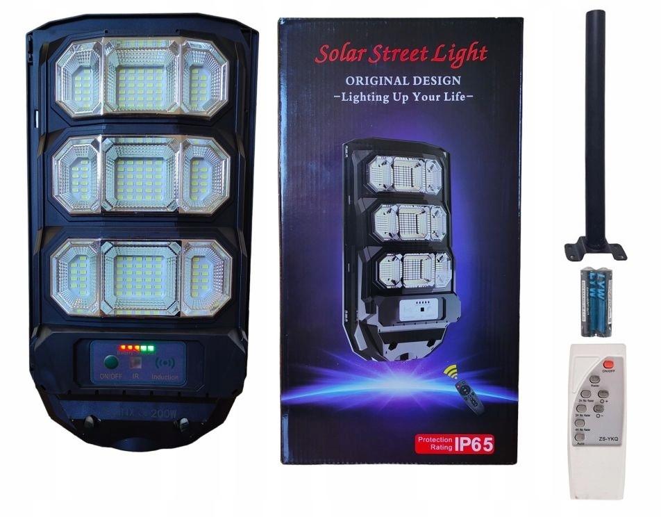 Led Solar Street Lamp 1500W 30Ah